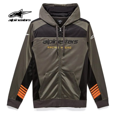 ALPINESTARS Hoodie Sessions II Fleece  (Charcoal Black)