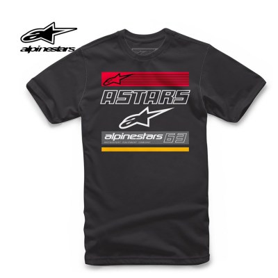 ALPINESTARS T-Shirt Quattro Tee (Black)