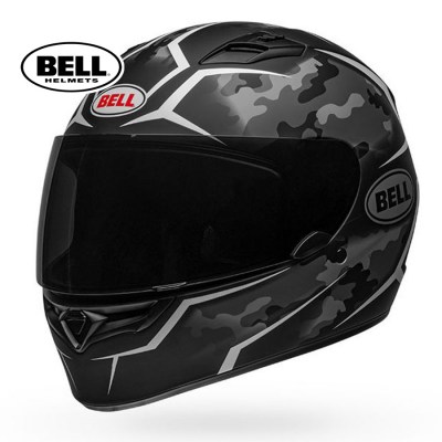 BELL Qualifier (Stealth Camo Matt Black White)